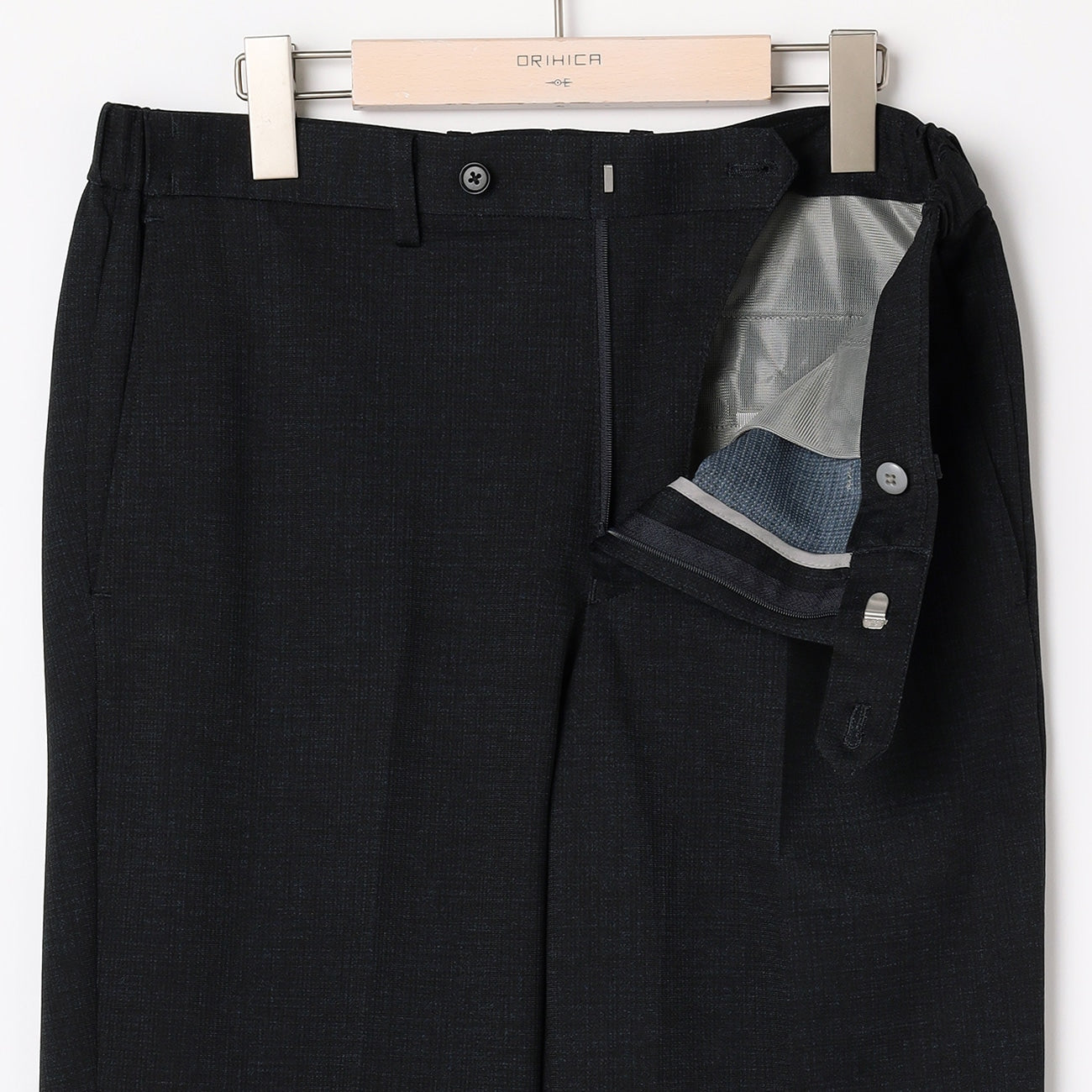 High Breathability Business Casual Pants - Navy_17