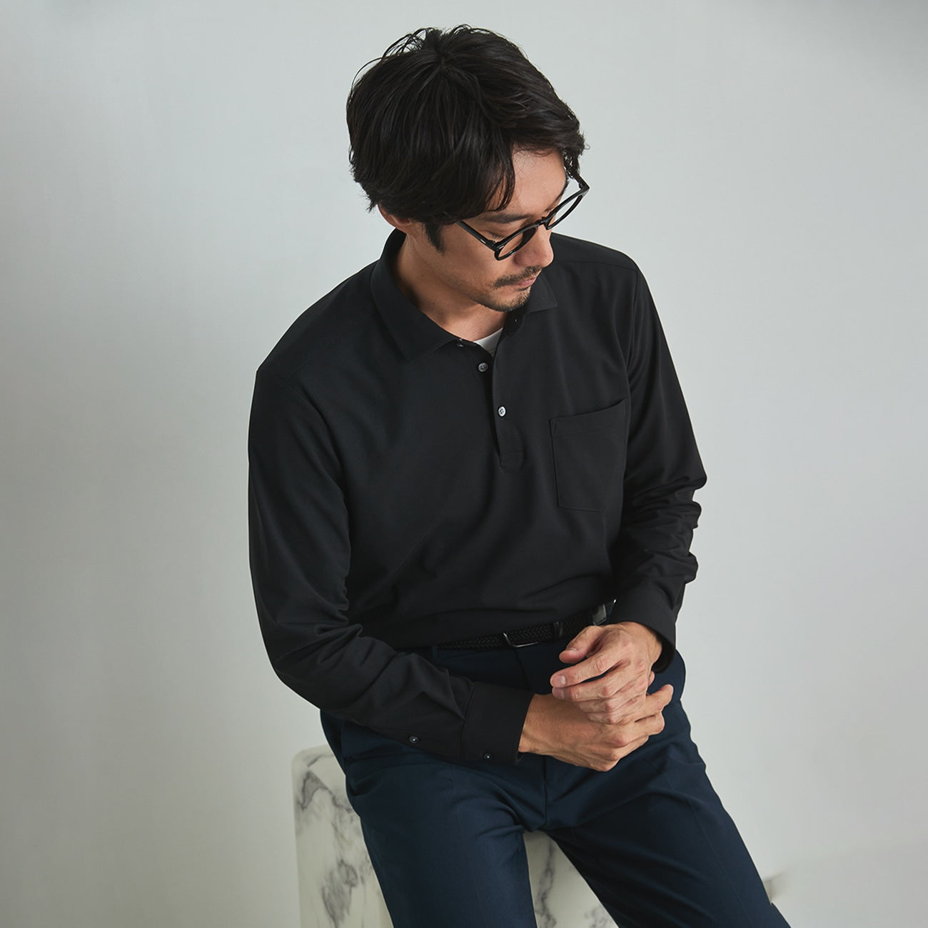 BIZSPO 寬領馬球衫_25