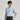 Full-Buttoned Stripe Button-Down Polo Shirt - Blue_10