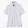 Button-down Polo Shirt - Navy_11