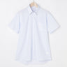 Piping Button-down Polo Shirt - Blue_16