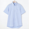 Button Front Polo Shirt - Blue_11
