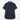Sashiko 纽扣前襟 Skipper Polo 衫 -深蓝