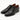 LUXE Line Himeji Leather Punched Cap-Toe Oxford Shoes - Black_01