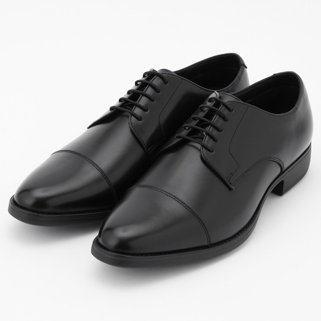 Waterproof Leather Cap-toe Active外耳式鞋 鞋类 - Black_06
