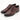 Waterproof Leather Cap-toe Oxford Shoes - Brown_01