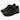 German Trainer Synthetic Leather Sneakers - Black_01