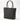 Grained Faux-Leather Tote Bag - Black_03