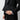 Synthetic Leather Clutch Bag - Black_01