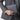 Synthetic Leather Clutch Bag - Navy_01