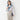 Women's Non-Iron Cotton Band Collar Shirt - Beige_12
