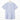 Women's Super Non-Iron Cotton Short Sleeve Band Collar Shirt - Blue_18