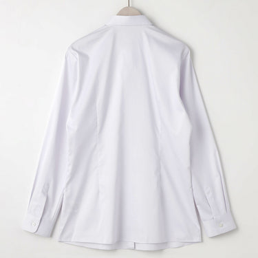 3-Way Point Collar Shirt with Ribbon and Frill - Pink_26