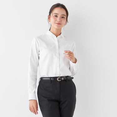 3-Way Point Collar Shirt with Accessories and Bowtie - White_25