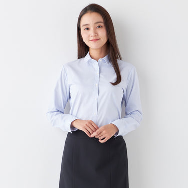 3-Way Point Collar Shirt with Accessories and Bowtie - Blue_23