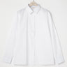 Non-iron Cotton Point Collar Shirt - White_12
