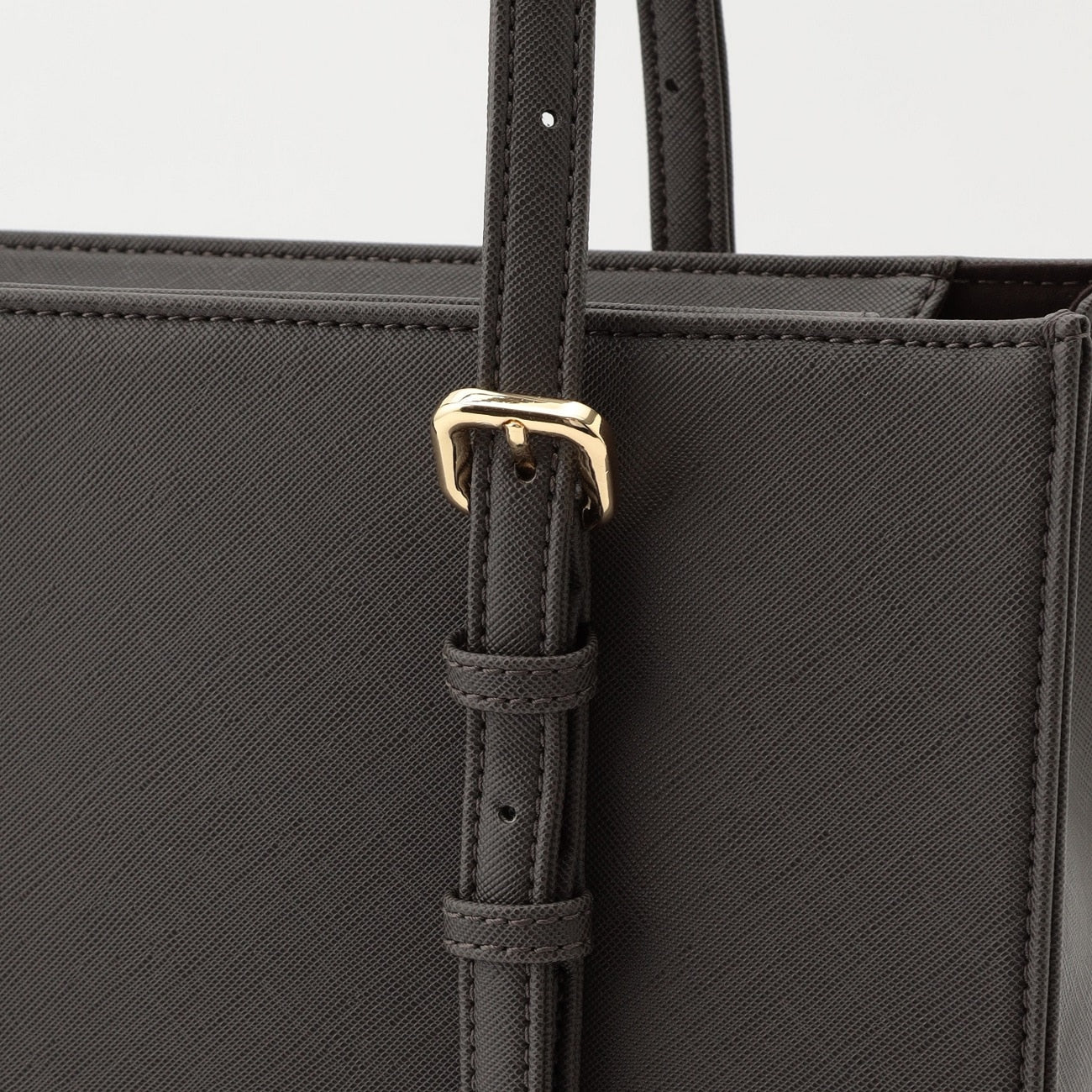 带肩带的多功能立式手提包 -浓灰 灰