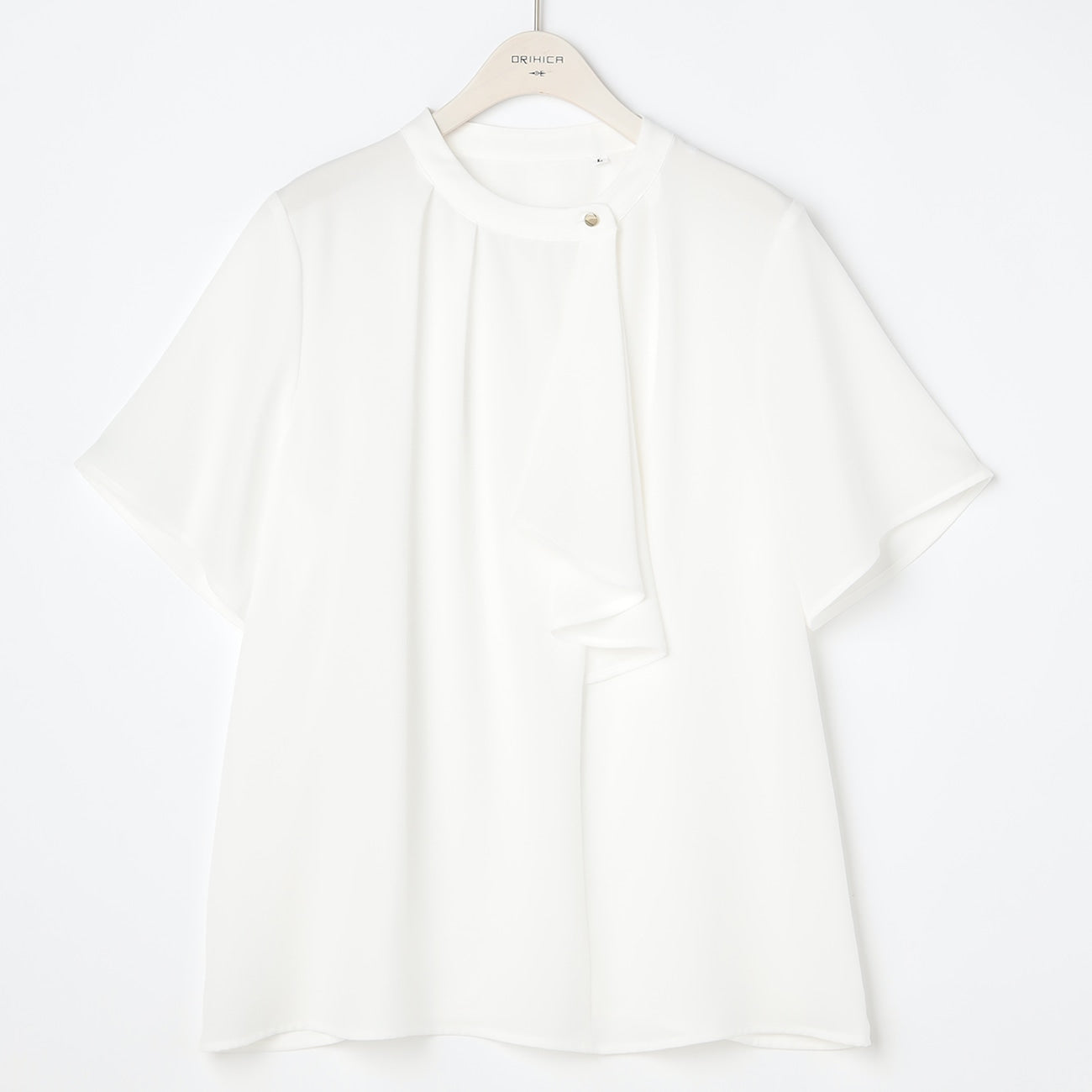 Asymmetric Bow Tie Blouse_28