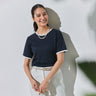 Contrast Color Ribbed T-shirt_26
