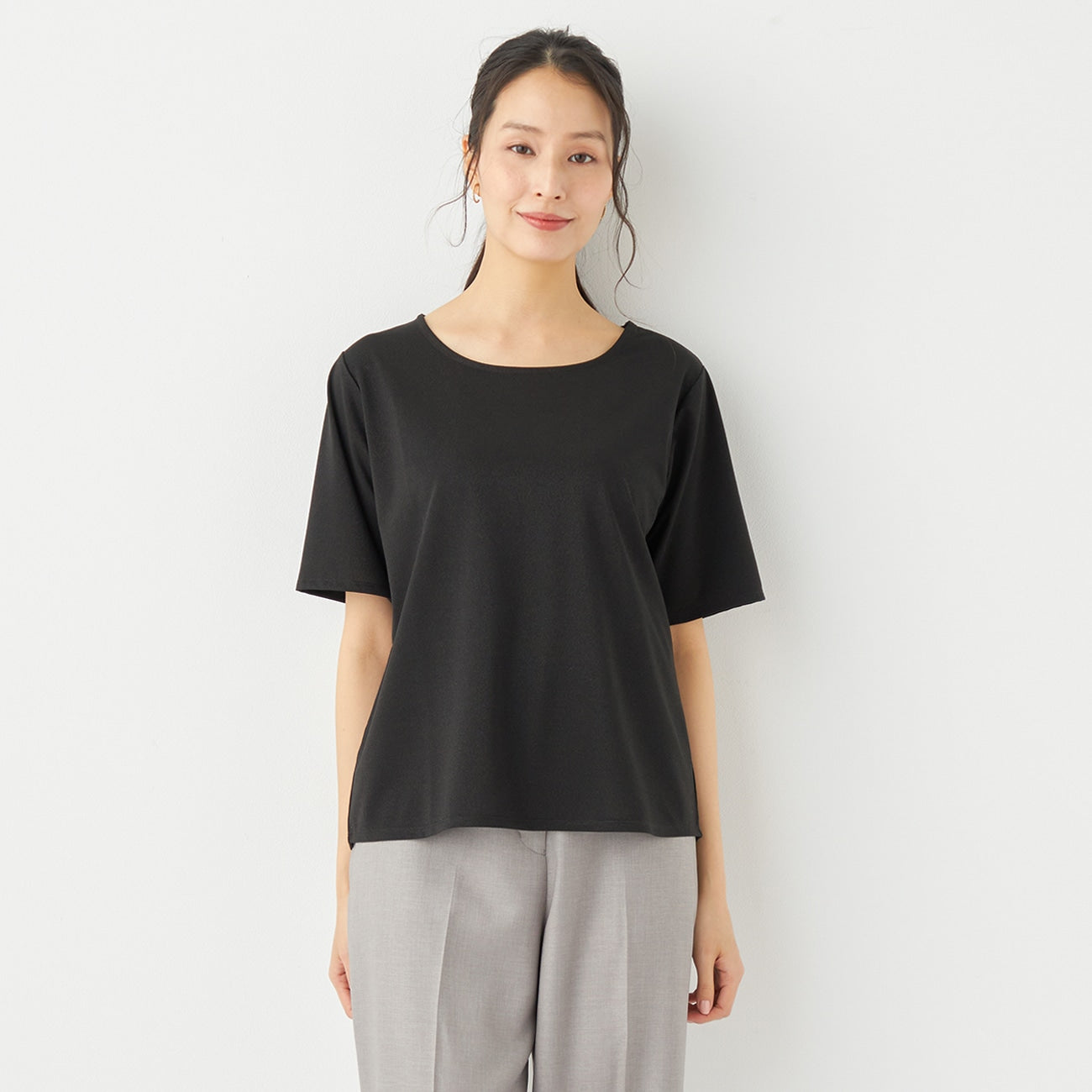 Lurex Crew Neck Blouse_35
