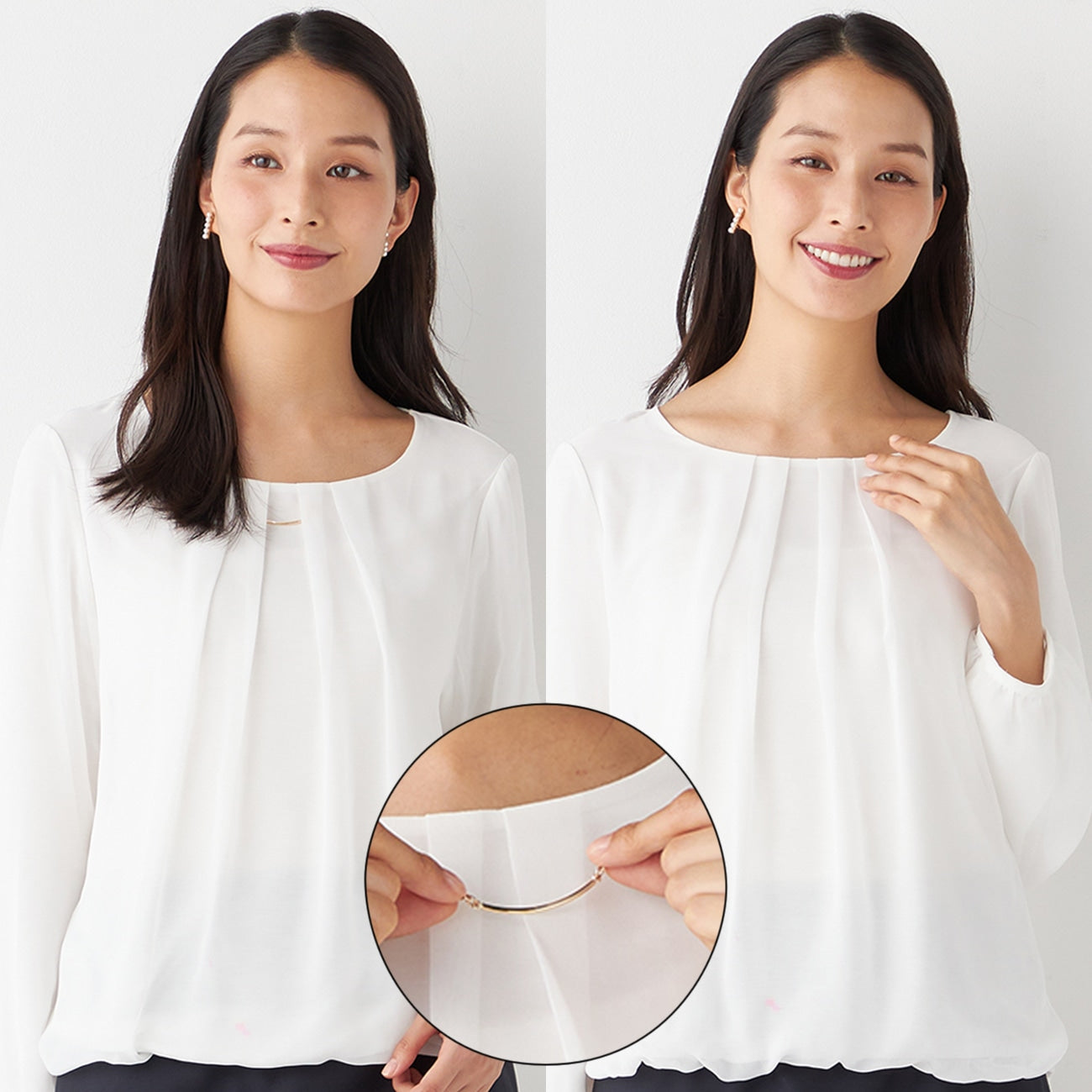 Blouse with Detachable Accessory_21