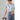 VEIL Contrast Blouse with Metal Bar_43