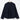 Ruffle Stand Collar Blouse - Navy_15