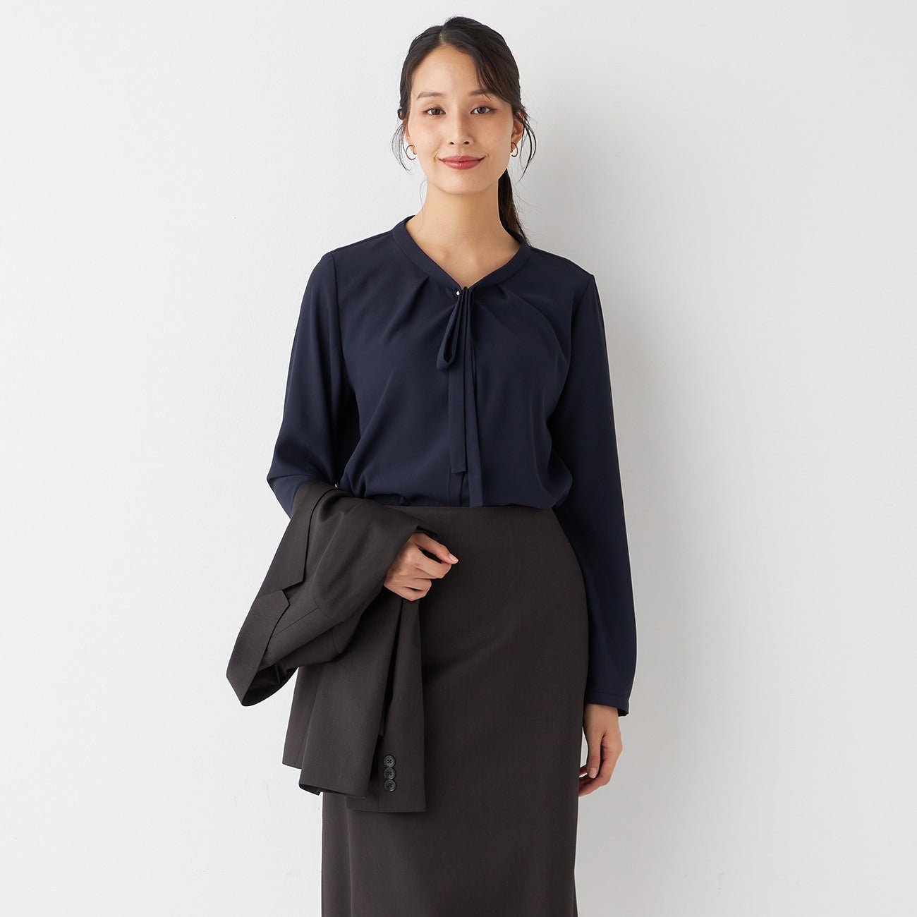 Ribbon Tie Blouse_22