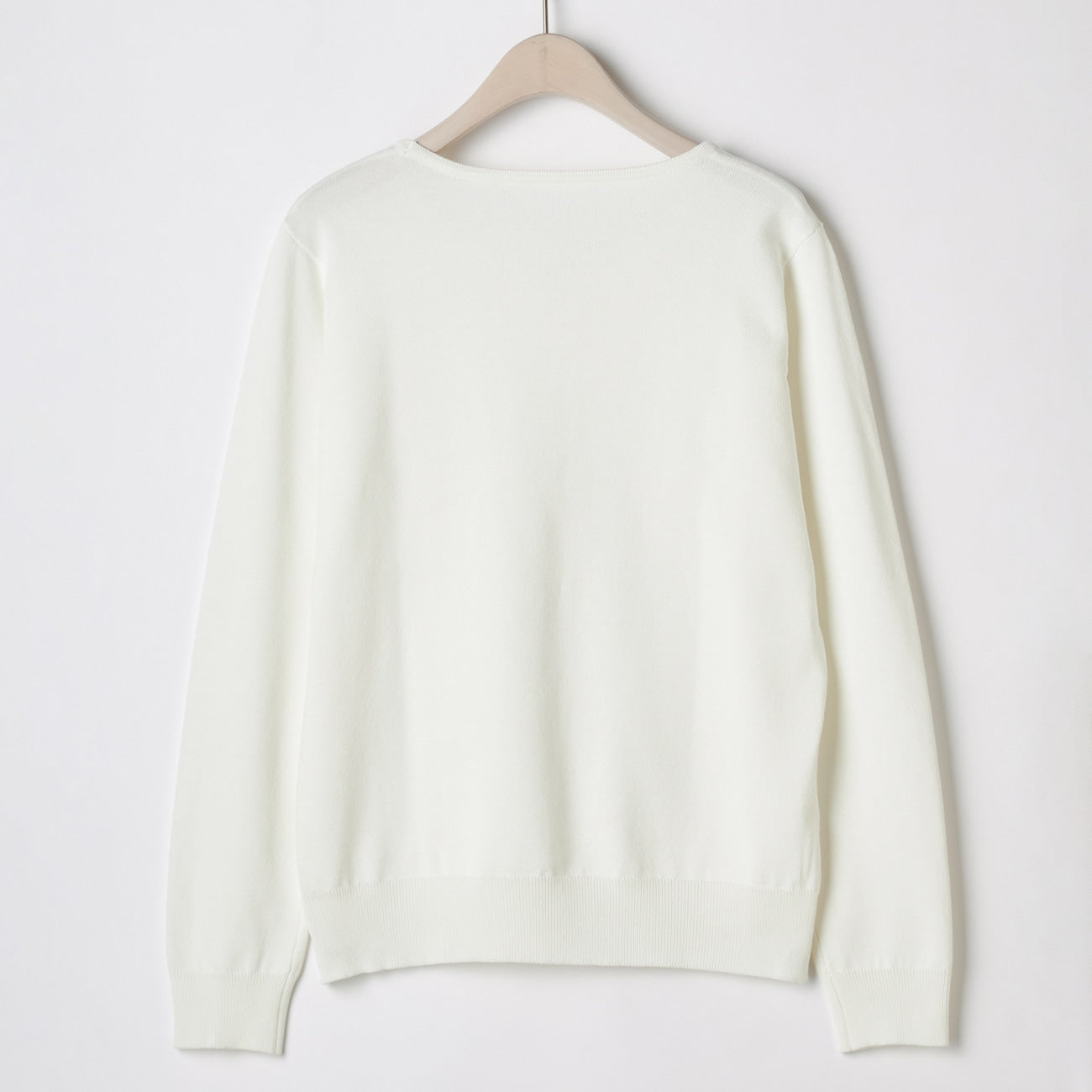 V 领套头毛衣_32