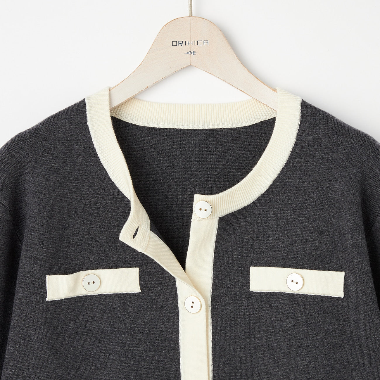 紧凑型针织外套