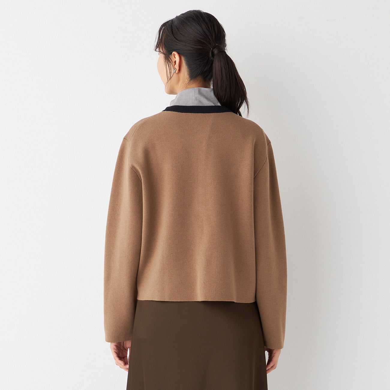 紧凑型针织外套