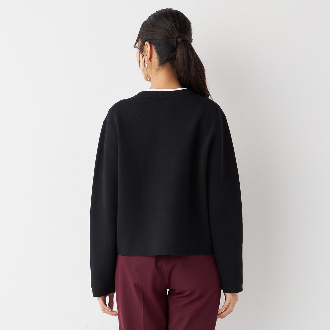 紧凑型针织外套