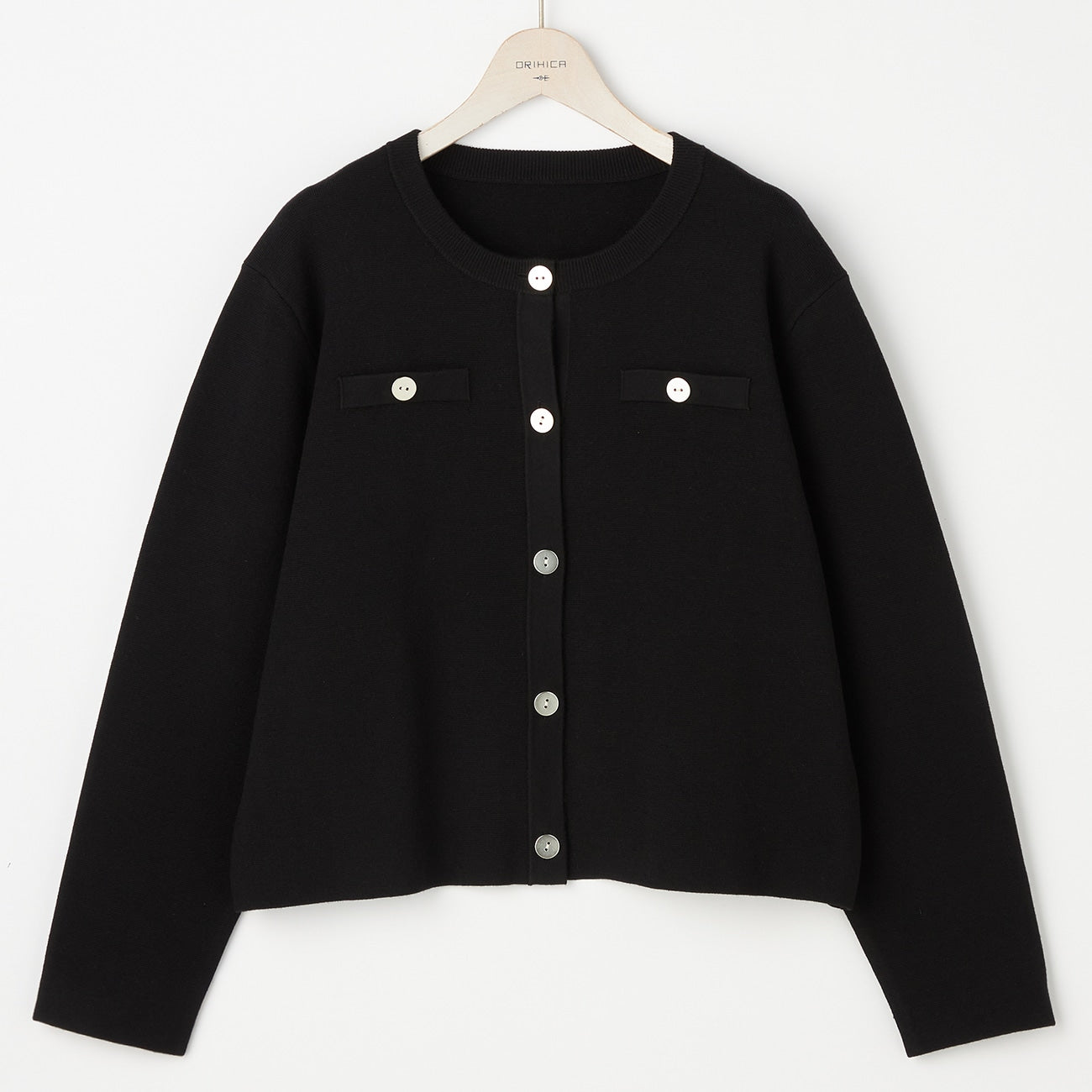 紧凑型针织外套