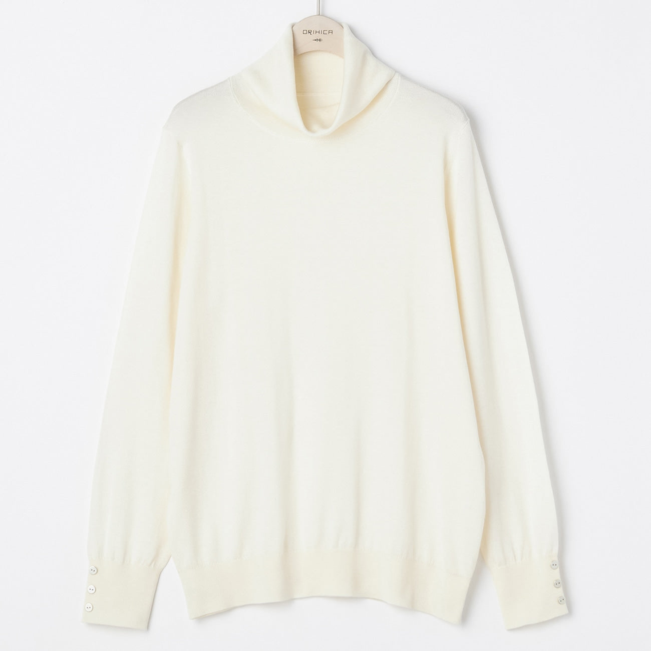 袖扣高领毛衣_44