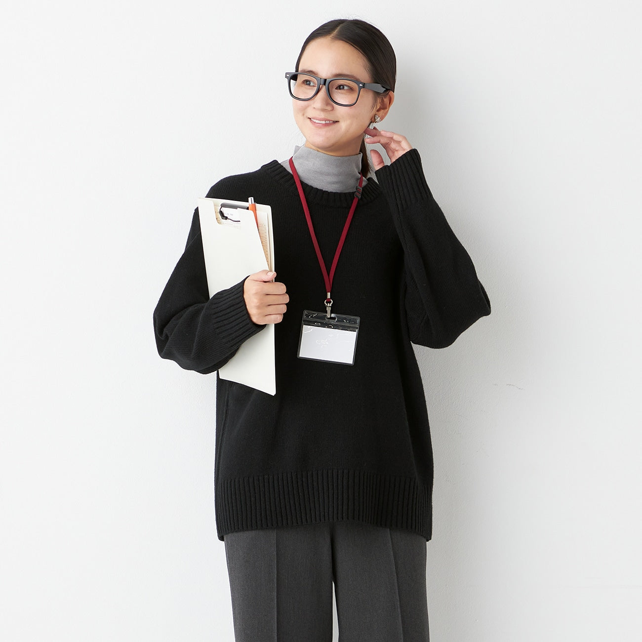 蓬松中号圆领毛衣_37