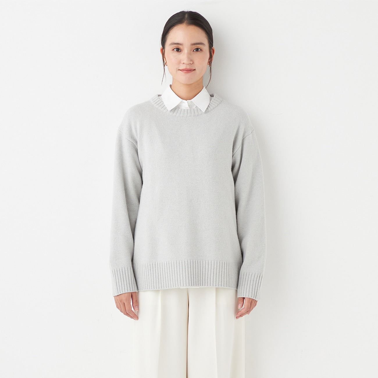 蓬松中号圆领毛衣_44