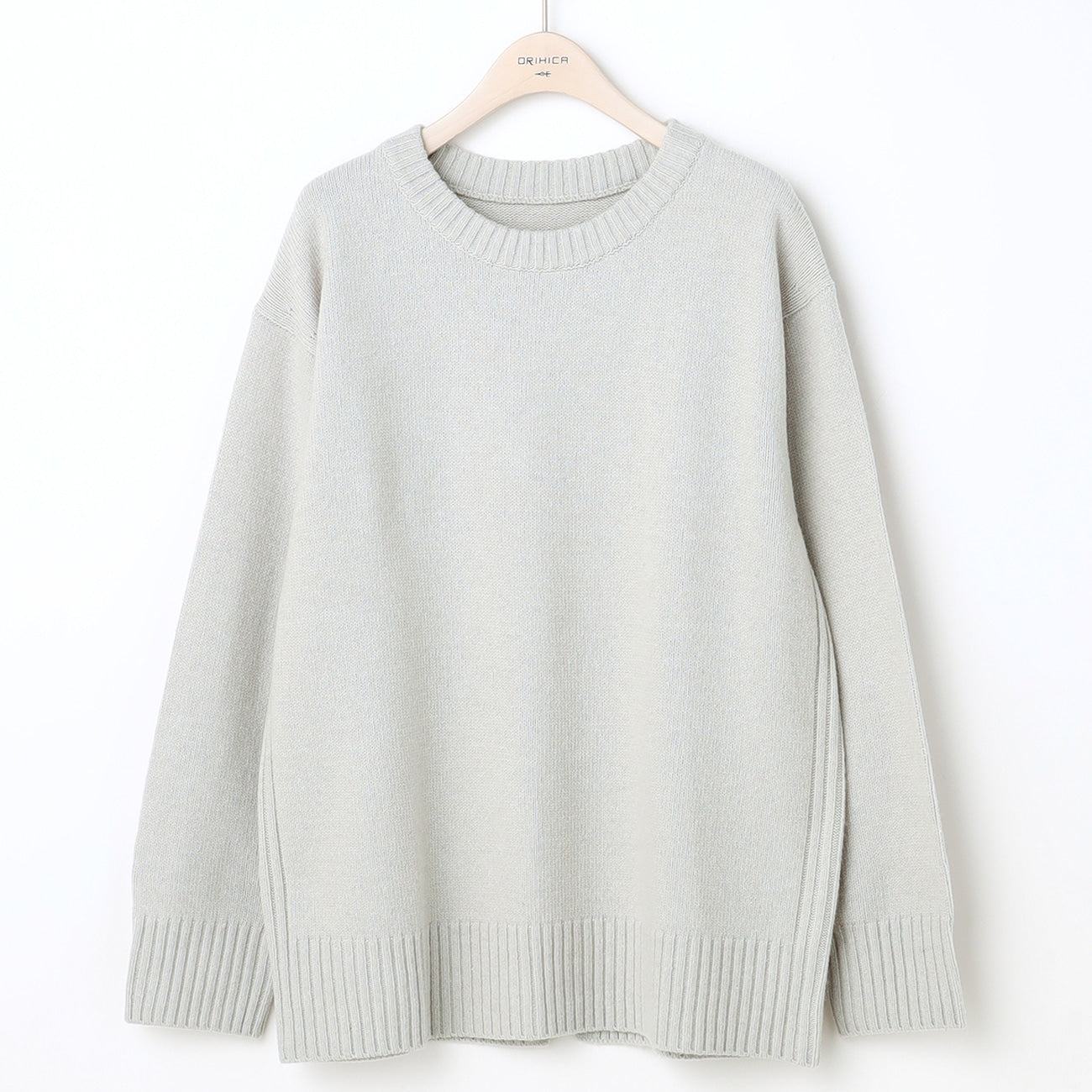 蓬松中号圆领毛衣_46