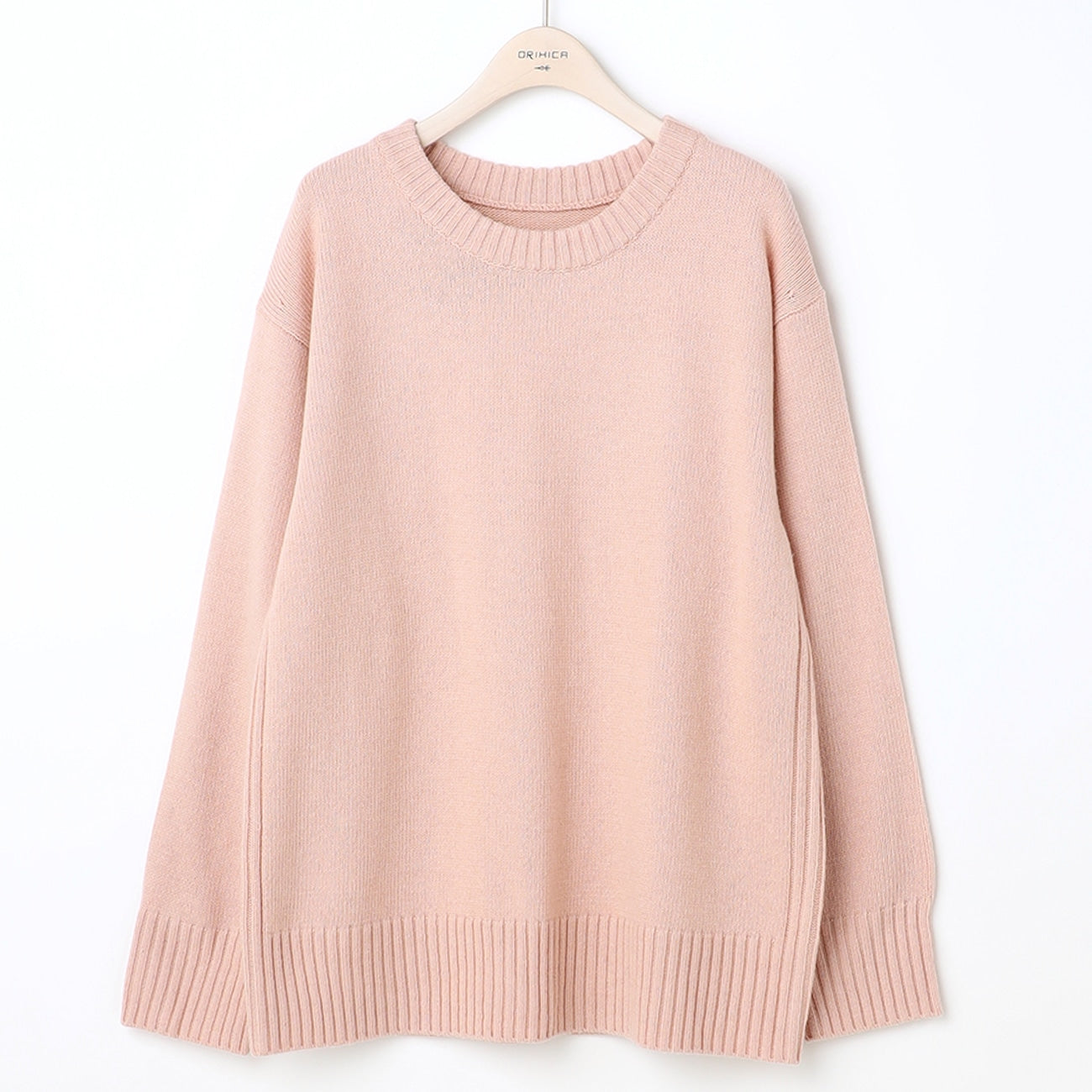 蓬松中号圆领毛衣_57