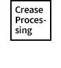 Crease processing