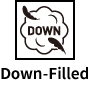 Down-filled