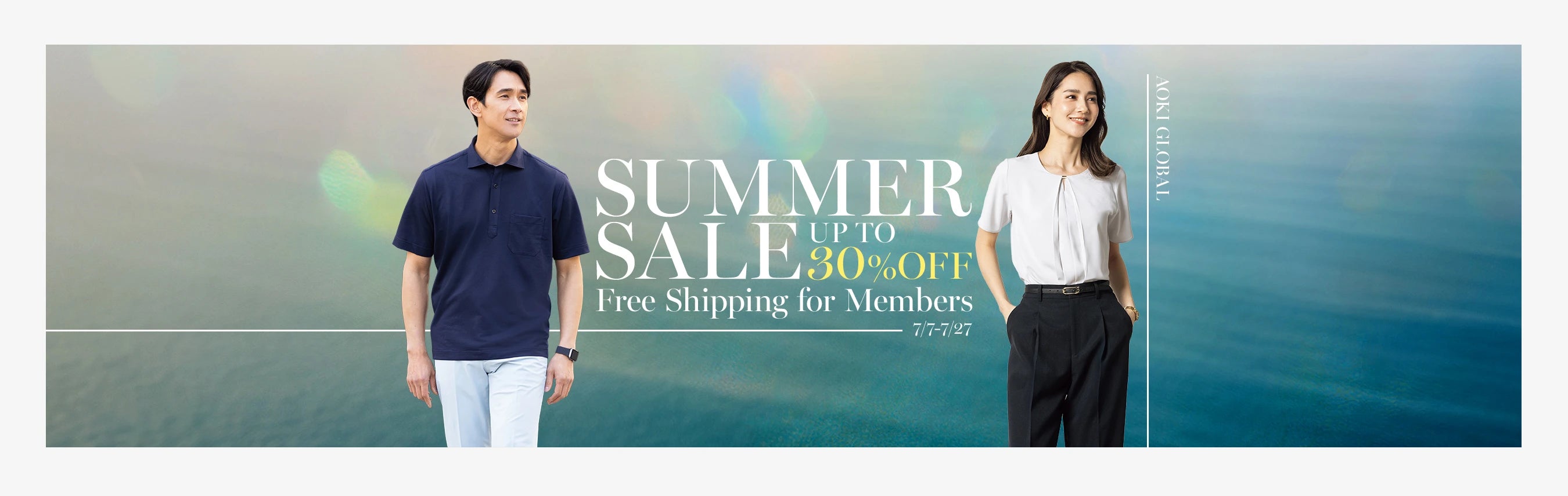 SUMMER SALE! up to 30%OFF Free Shipping for Members