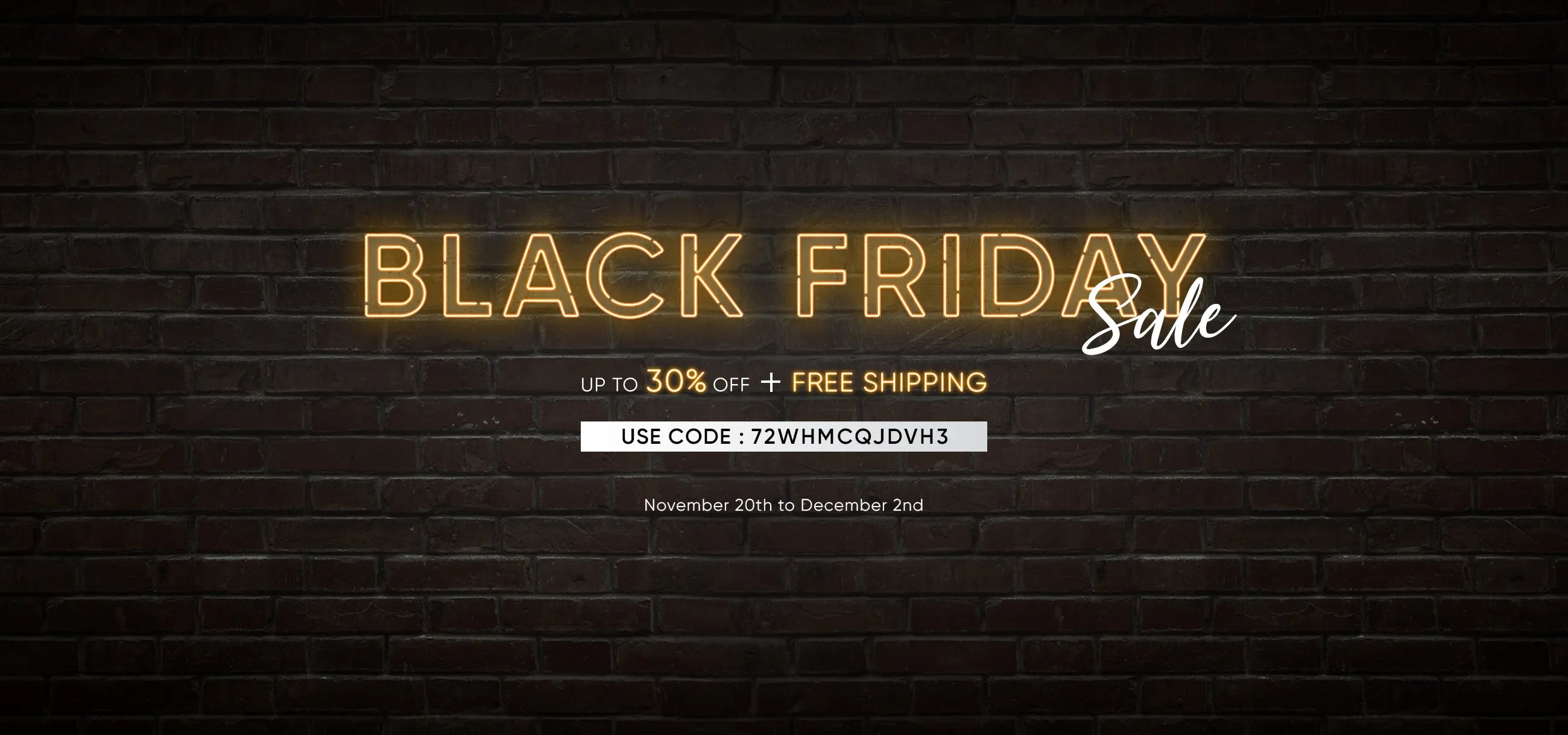 BLACK FRIDAY Sale