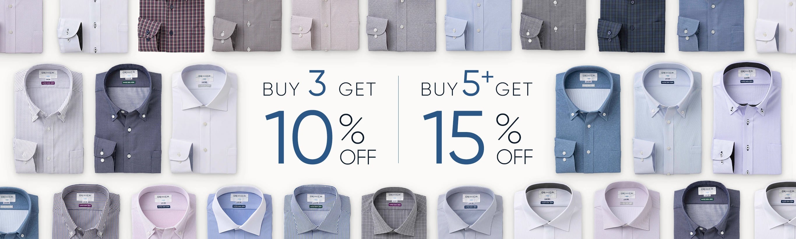 Buy 3 Get 10%OFF, Buy 5+ Get 15%OFF