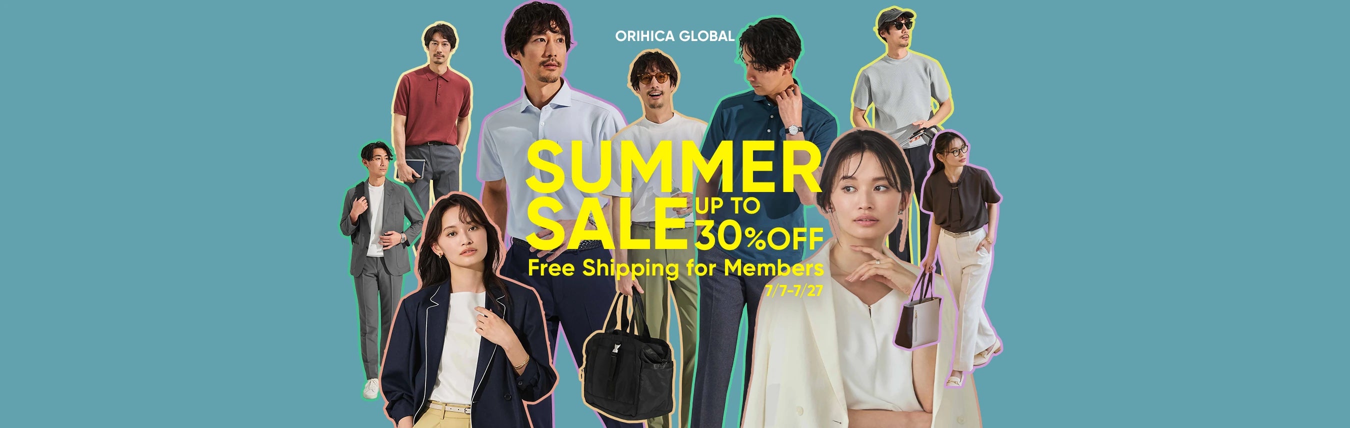 SUMMER SALE! up to 30%OFF Free Shipping for Members