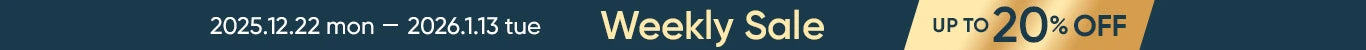 ORIHICA Winter Weekly Sale：Up to 20%OFF 2025/12/22 mon. - 2026/1/13 tue.