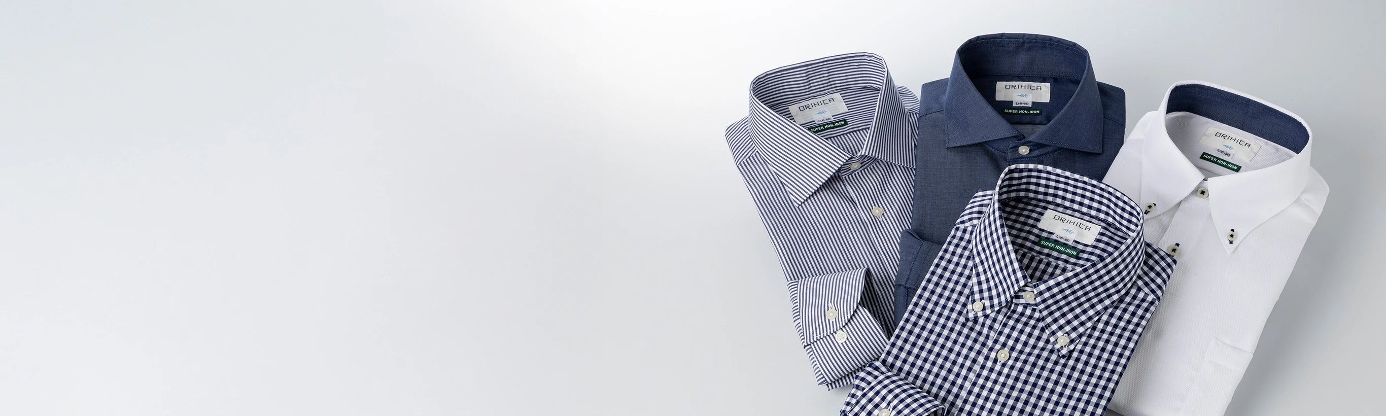 Men's Long Sleeve Business Casual Shirts ORIHICA