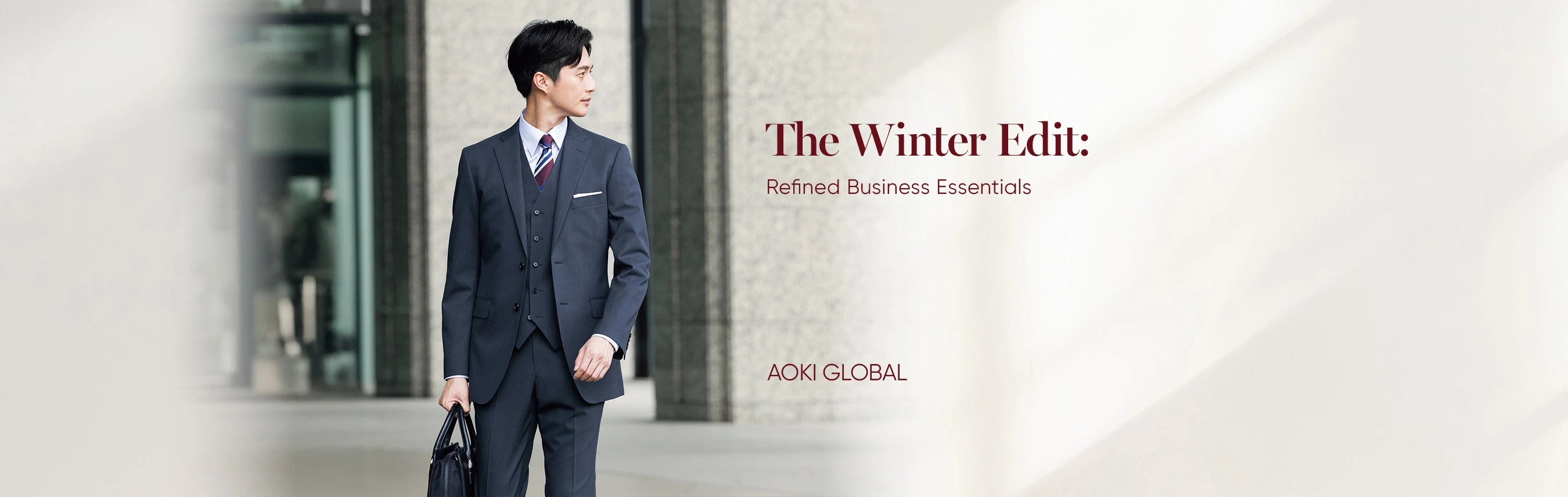 The Winter Edit: Refined Business Essentials AOKI GLOBAL