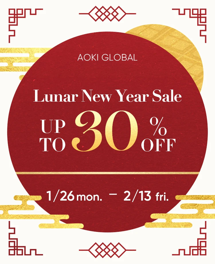 Lunar New Year Sale｜Up to 30% OFF / Free Shipping for All Members – Join Now! / 1/26mon. -2/13 fri.