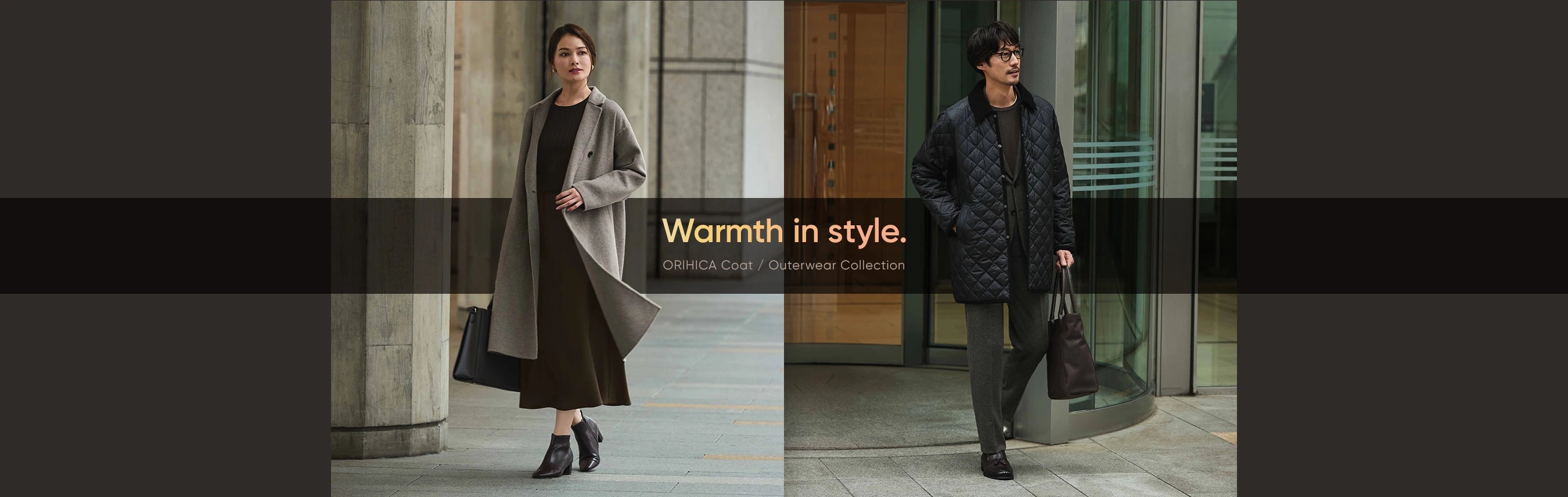 Warmth in style. ORIHICA Coat, Outerwear Collection