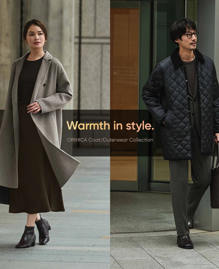 Warmth in style. ORIHICA Coat, Outerwear Collection